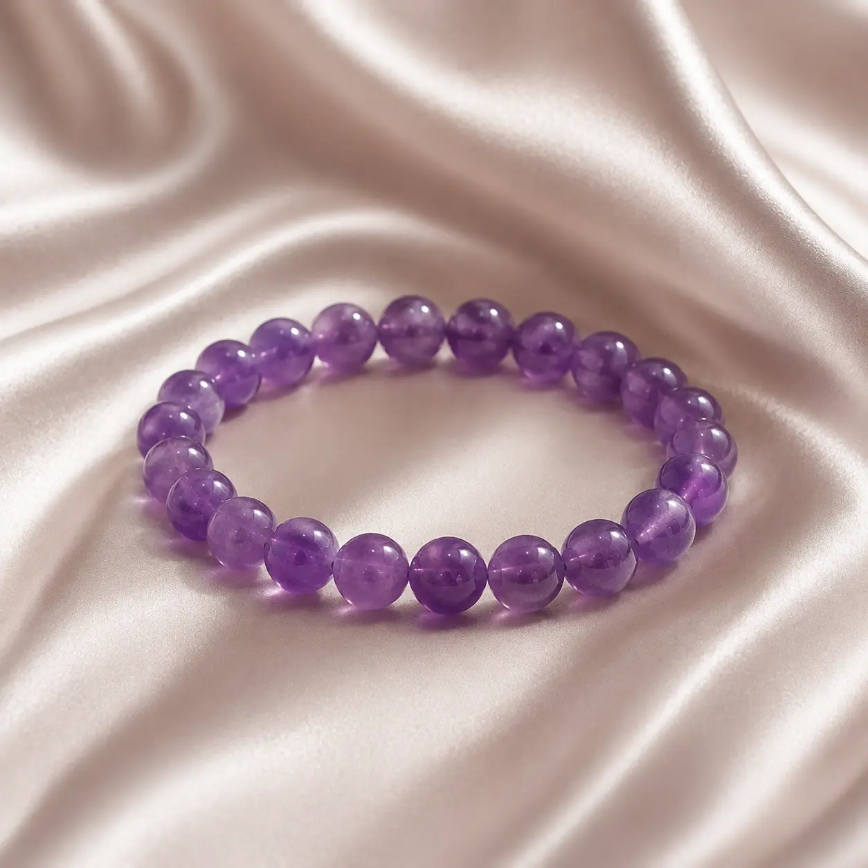 Amethyst Bracelet crystal image - Rudraa Ratna