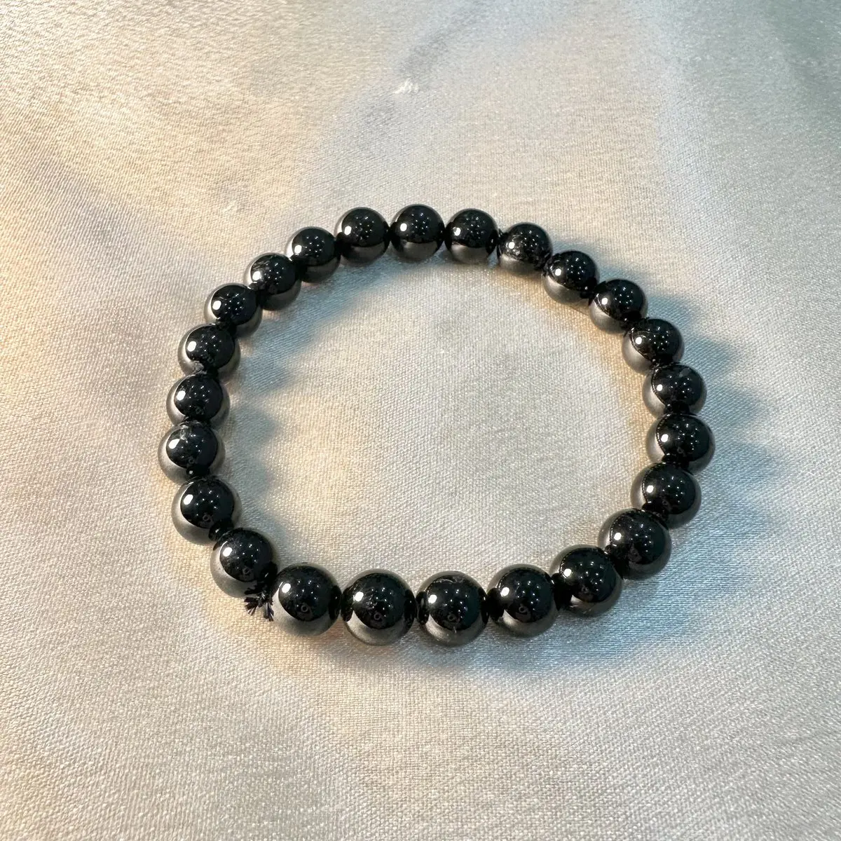 Black Tourmaline Bracelet - Crystals - Rudraa Ratna