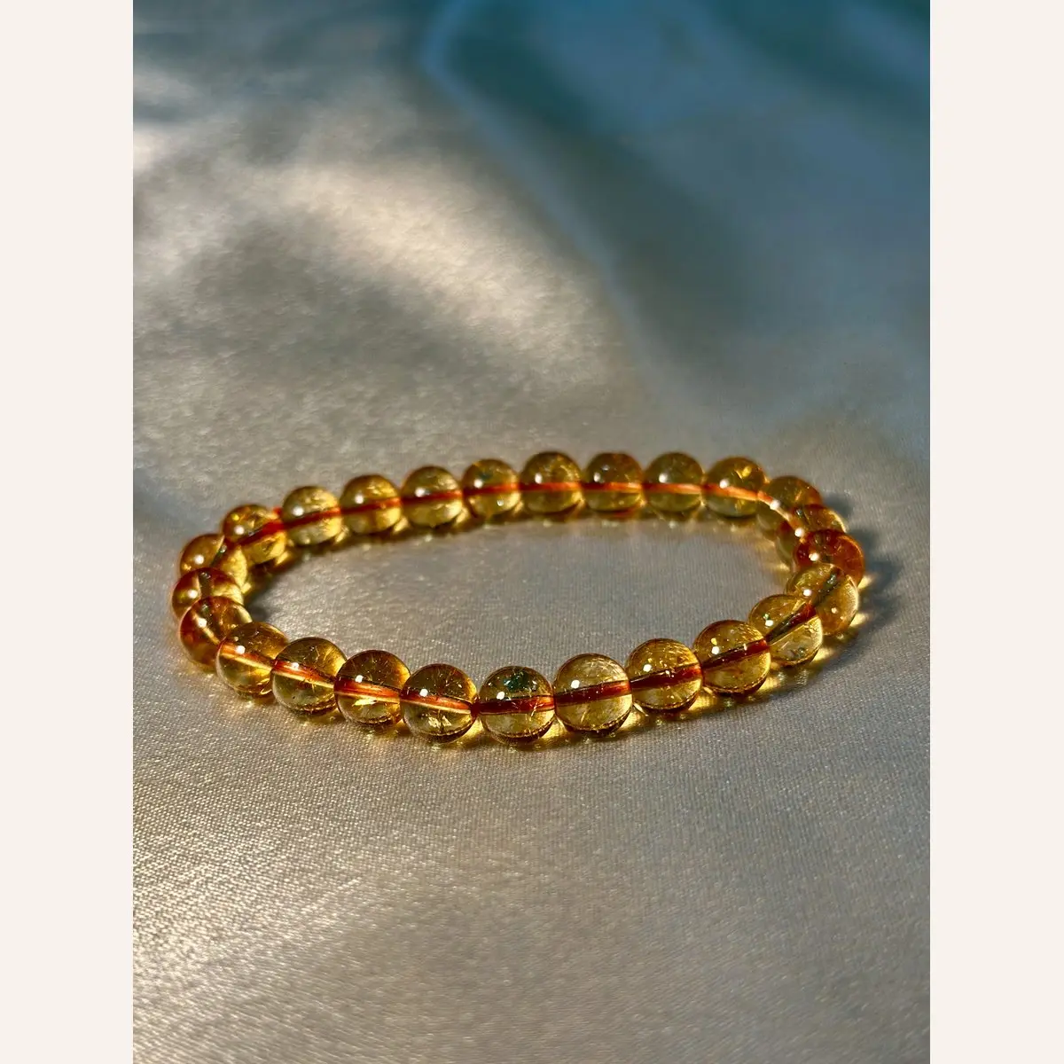 Citrine Bracelet - Crystals - Rudraa Ratna