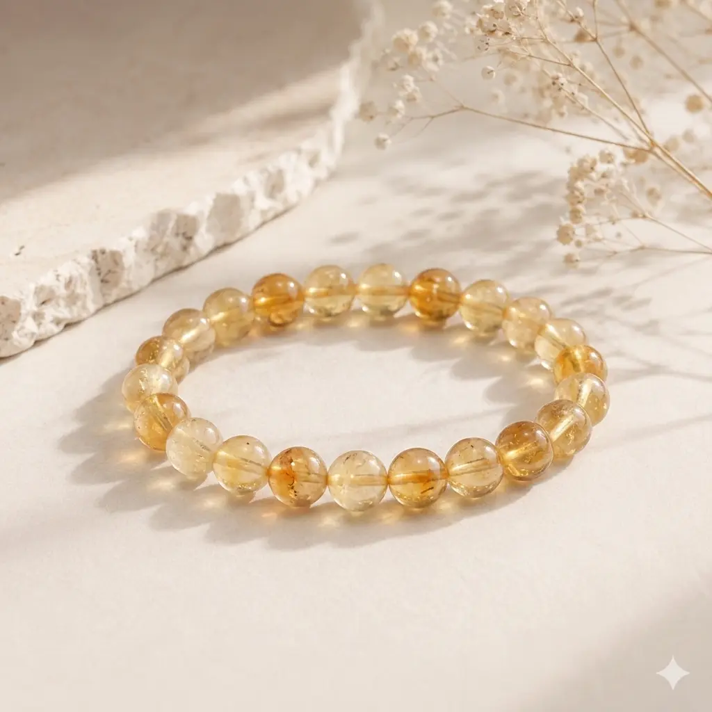 Citrine Bracelet crystal image - Rudraa Ratna