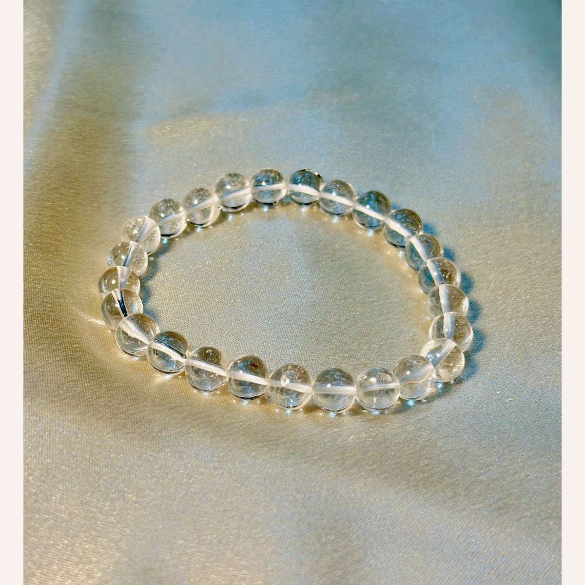 Clear Quartz Bracelet 1 - Rudraa Ratna