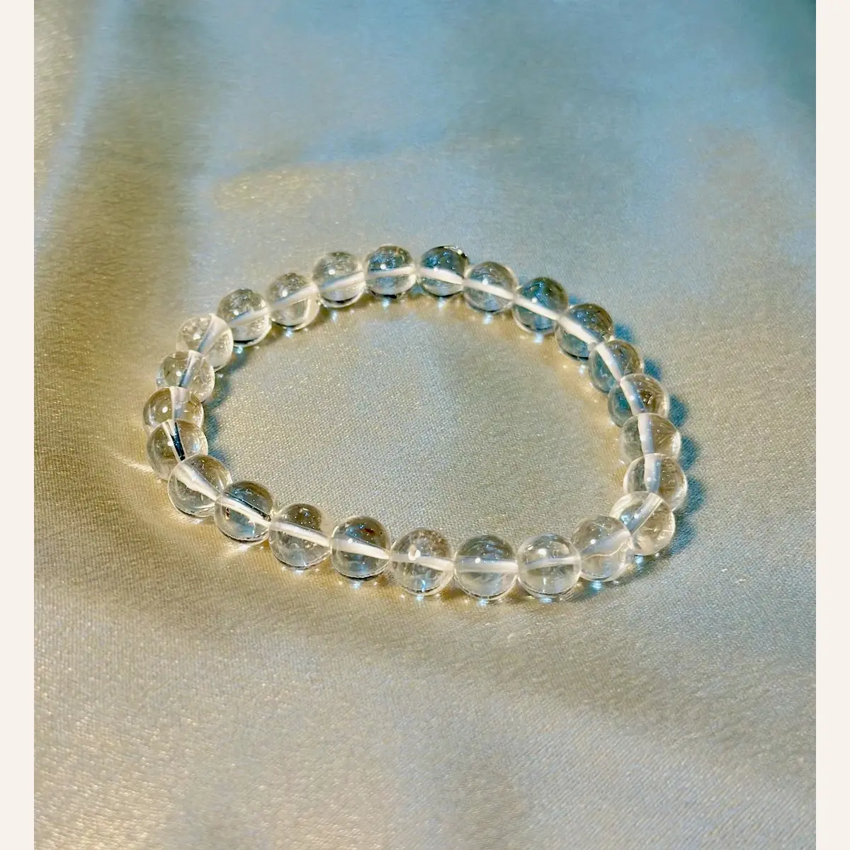 Clear Quartz Bracelet - Crystals - Rudraa Ratna