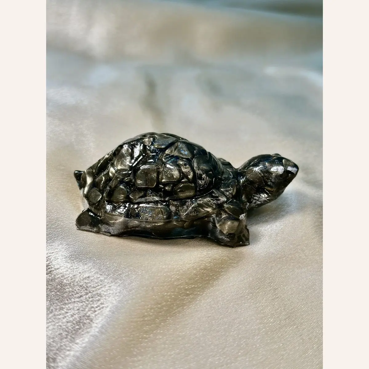 Pyrite Tortoise - Feng Shui & Vastu - Rudraa Ratna