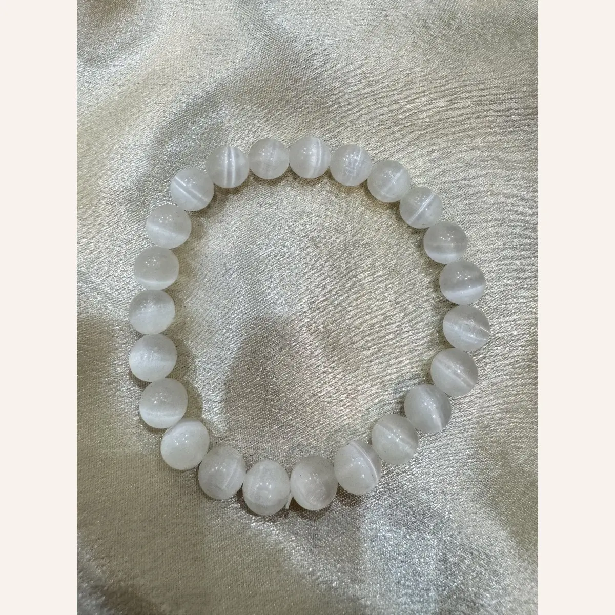 Selenite Bracelet - Crystals - Rudraa Ratna