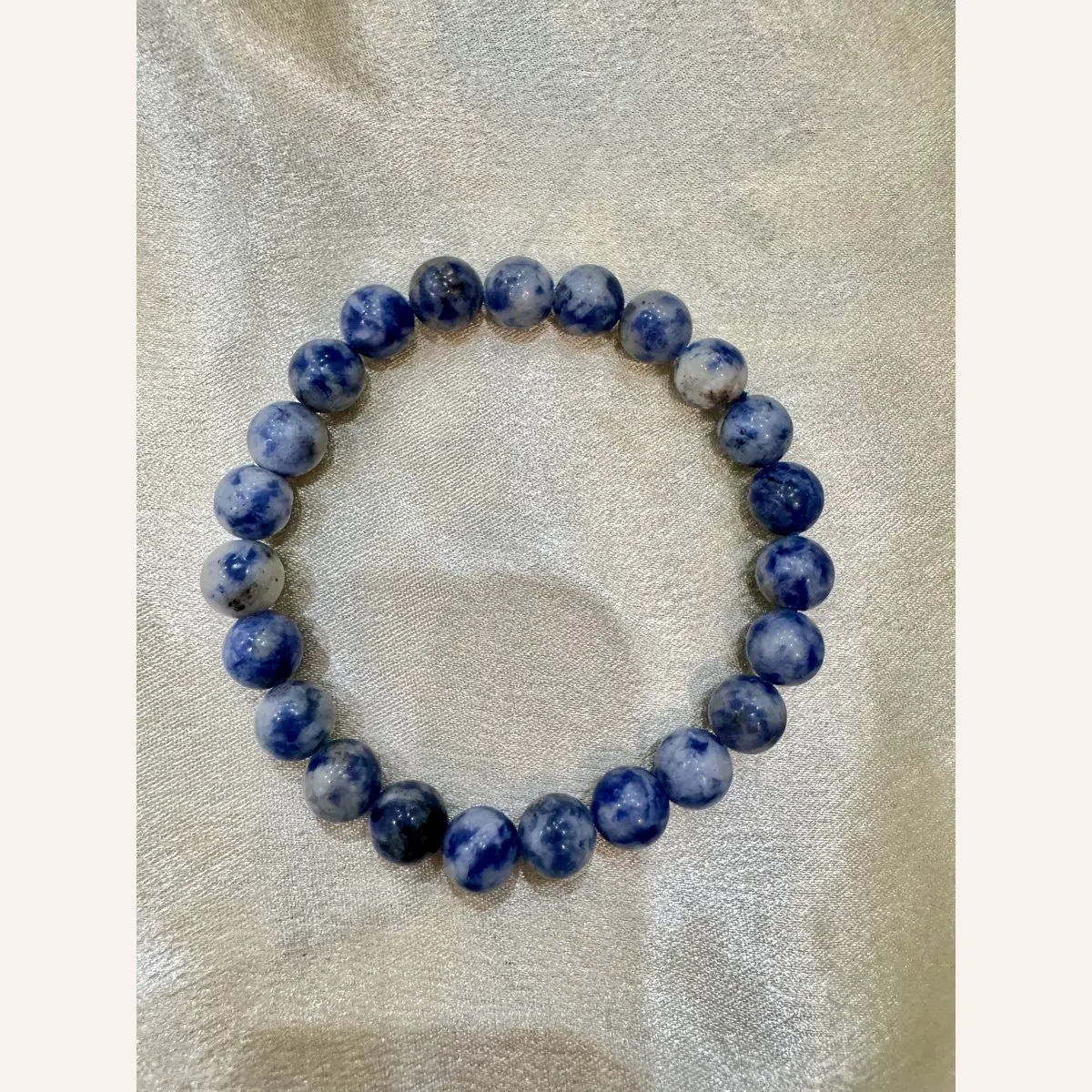 Sodalite Bracelet - Crystals - Rudraa Ratna