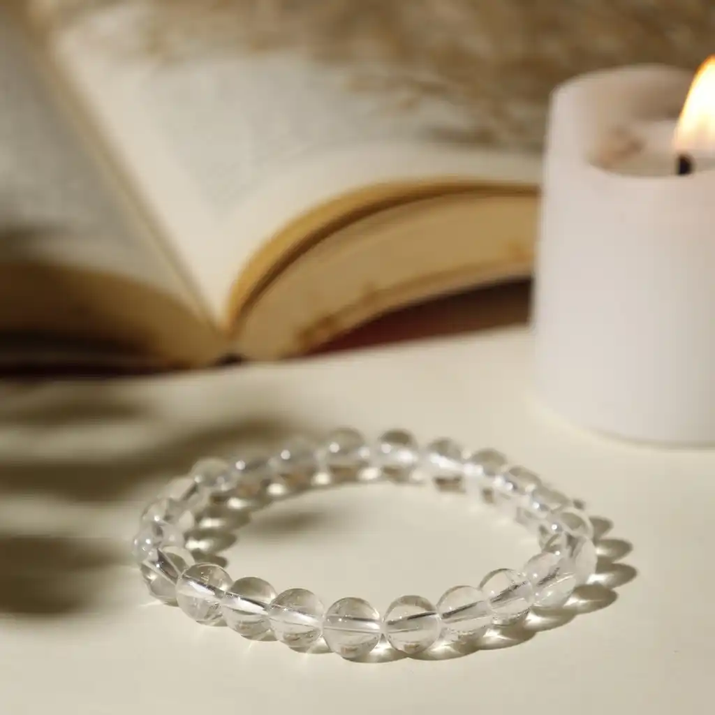 Clear Quartz Bracelet 1 - Rudraa Ratna