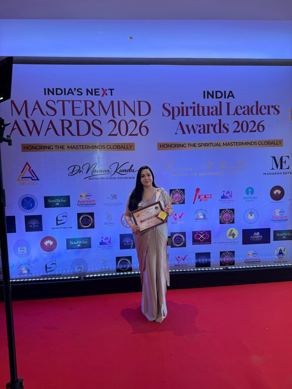 Community moments at India Spiritual Leaders Awards